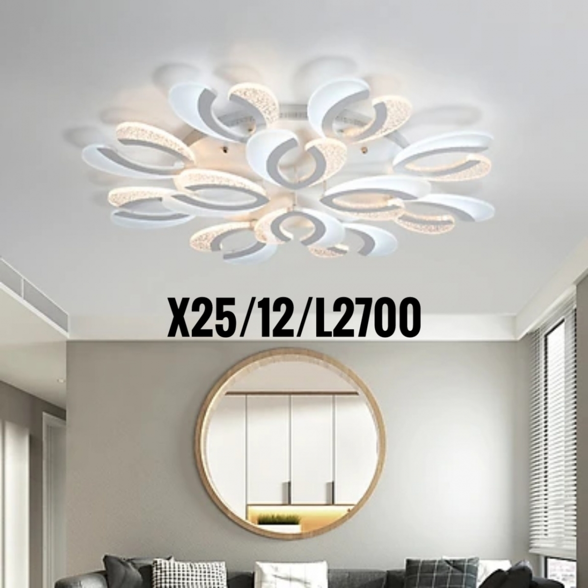 Mâm led mika X25/12